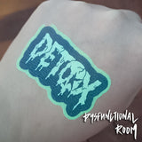 DETOX Temporary Tattoo (Glow-in-dark)