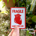 Sticker #066 - Fragile Heart v.2