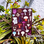 Sticker #071 - Fungi Sticker Sheet 002