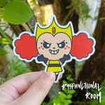 Powerpuff Villain Sticker - Princess Morbucks