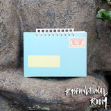 Reusable sticker book - Postage Stamp (A6 size)
