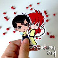 Yu Yu Hakusho Stickers - Yusuke & Kurama