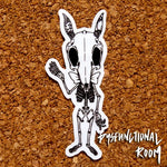 Sticker #006 - Rabbit Skull