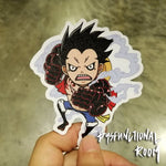 One Piece Sticker - Gear 4 Luffy