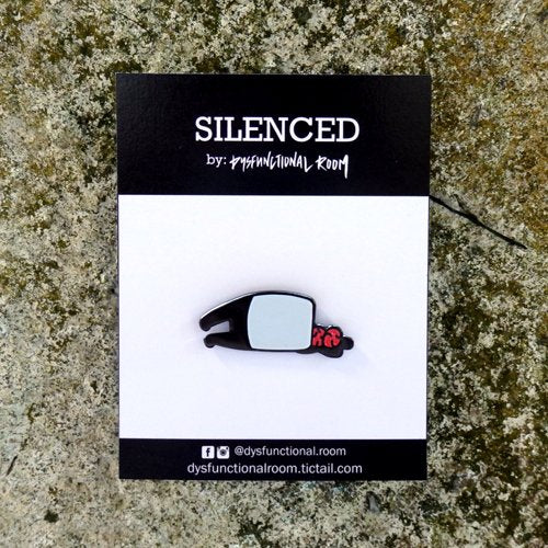SILENCED #001 Enamel Pin