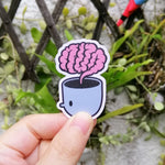 Sticker #013 - Grow A Brain