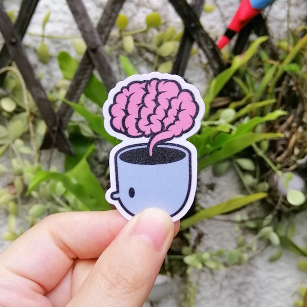 Sticker #013 - Grow A Brain