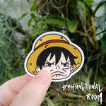 One Piece Sticker - Hengao Luffy