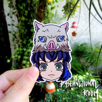 Kimetsu no Yaiba Sticker - Boar mask Inosuke