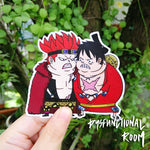 One Piece Sticker - Kid x Luffytarou