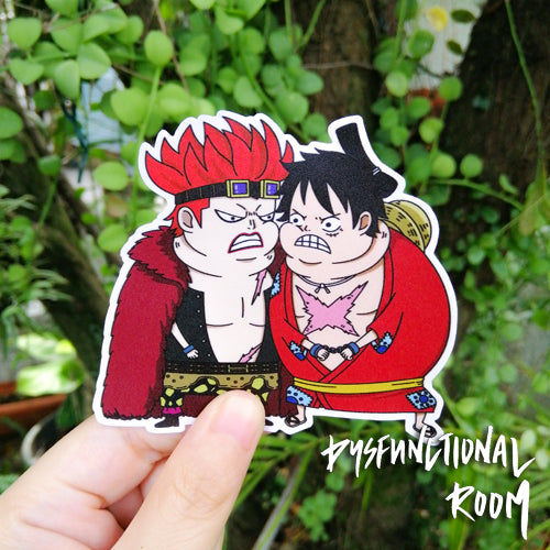 One Piece Sticker - Kid x Luffytarou