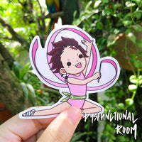 Kimetsu no Yaiba Sticker - Leotard Tanjirou②