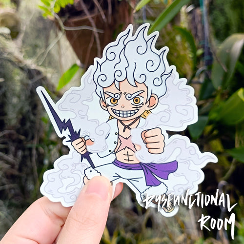 gear 5 sticker One Piece Sticker