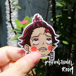 Kimetsu no Yaiba Sticker - Tanjirou Lying