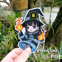 Enen no Shouboutai Sticker - Maki