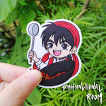 Cooking Master Boy Sticker - Mao