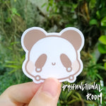 Sticker #059 - Crybaby Animals (Panda, Penguin, Frog)