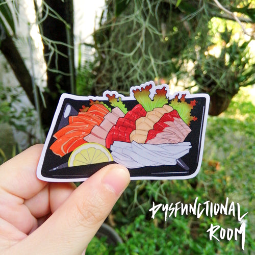 Food Sticker #002 - Sashimi